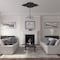 Ekena Millwork Piedmont Ceiling Medallion (Fits Canopies up to 6 1/2"), 67 1/8"W x 48 5/8"H x 1 7/8"P, Steel Gray CM67PESGS - alternate 4